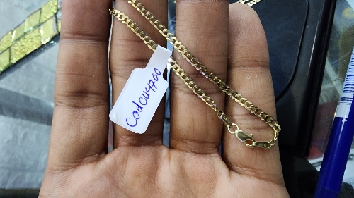 Cadena cubana 4.6 gramoss