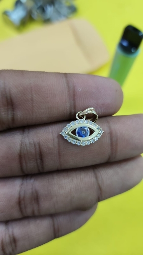 Medalla Ojo Turco azul