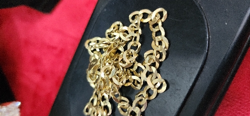 Cadena cubana 18.6 Gramos