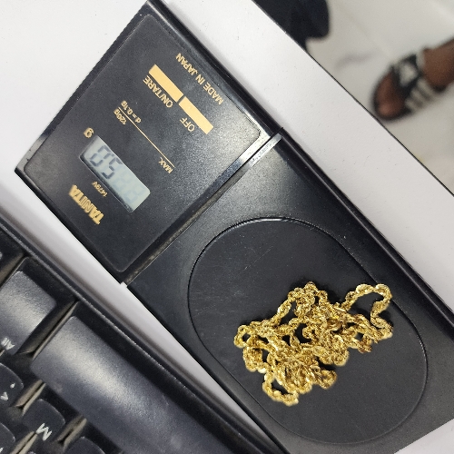 Cadena soga 22 Pulgadas 5.0 Gramos