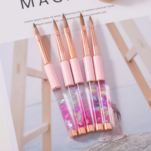 Pincel kolinsky Gold/Pink #6#8#10