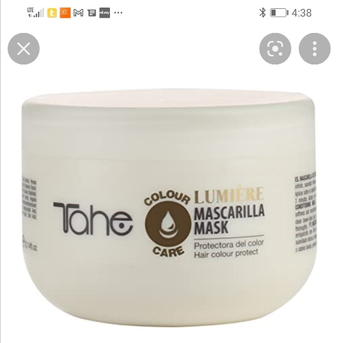 Tahe mascarilla lumiere 300ml