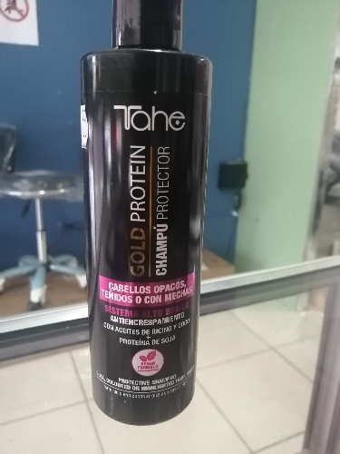 Tahe Shampoo Gold Cabellos Tenidos 300ml