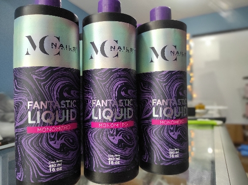 MC Nails líquido acrílico monómero 16oz