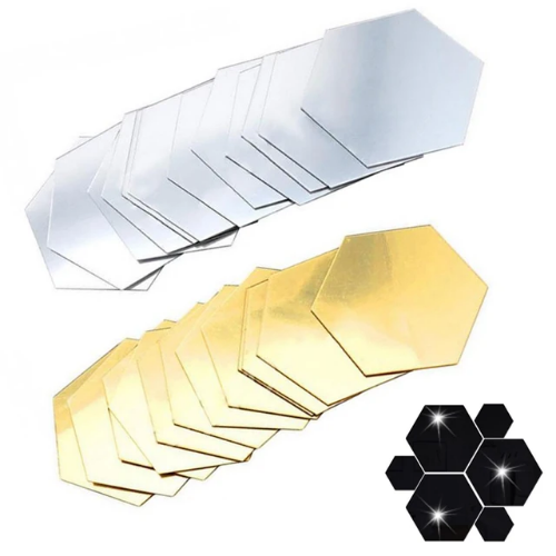 Espejos de pegatinas 
 Decora con arte con estas pegatinas 

💖💖💖💖💖💖💖💖💖💖
Silver, Gold, Black , Red