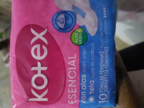 Kotex esencial áloe