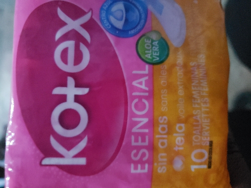 Kotex esencial sin alas