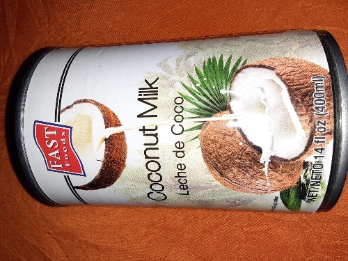 Leche de coco lata