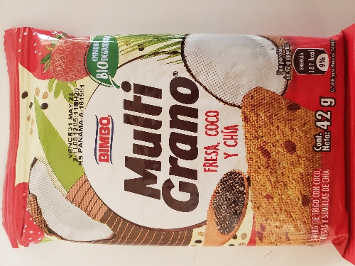 Multi grano fresa,coco y chia