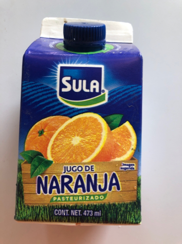 Jugó de naranja sula 1/2 litro