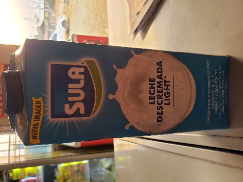 Leche descremada sula