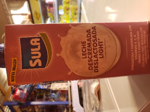 Leche descremada deslactosada