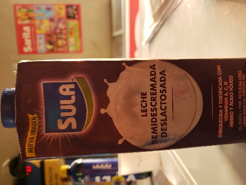 Leche semi descremada deslactosada