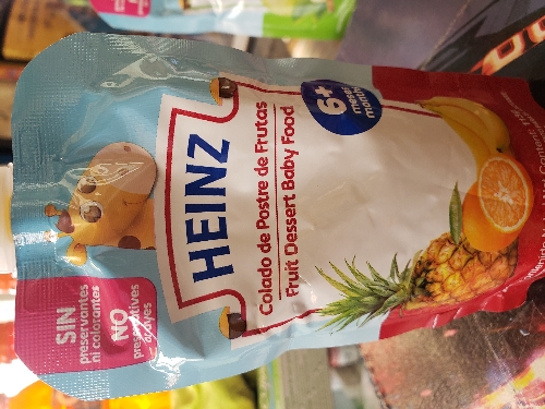 Colado de postre de frutas