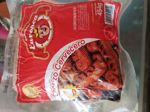 Chorizo cervecero Europea