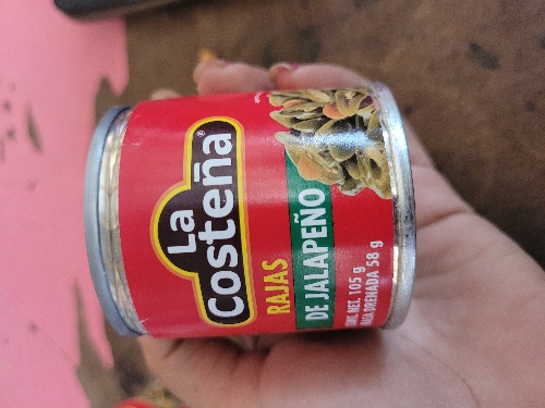Jalapeño la costeña Rajas
