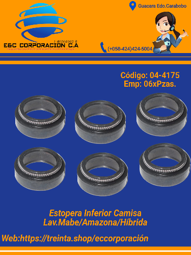 ESTOPERA INF.CAMISA LAV.MABE/AMAZONA