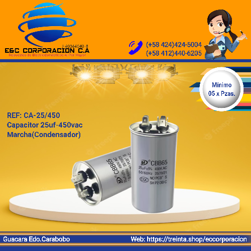 CAPACITOR 60MF/370-450VAC