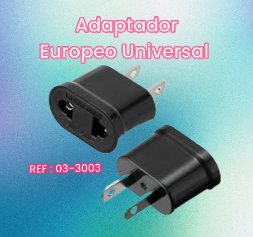 ADAPTADOR ELECTRICO EUROPEO/UNIVERSAL