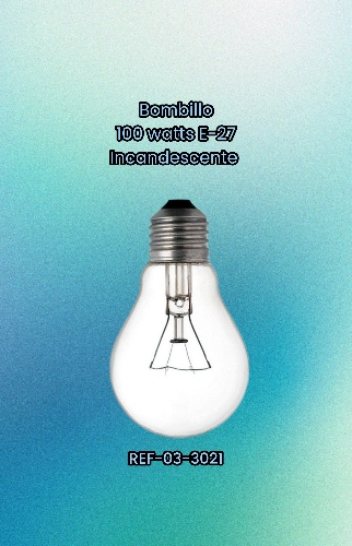 BOMBILLO INCANDESCENTE 100W- E-27