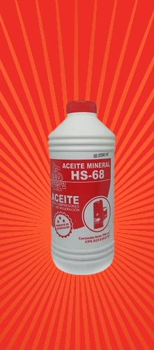 ACEITE COMPRESOR H-S 68 (1/4 GL - RBV) ROJO