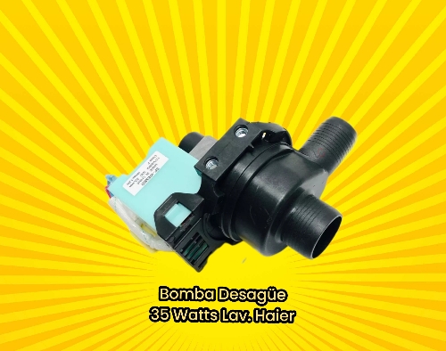 BOMBA DESAGÜE 35 WATTS LAV. HAIER