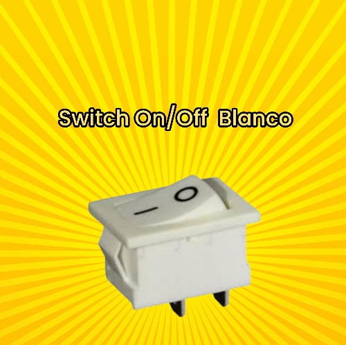 SWITCH ON/OFF  BLANCO