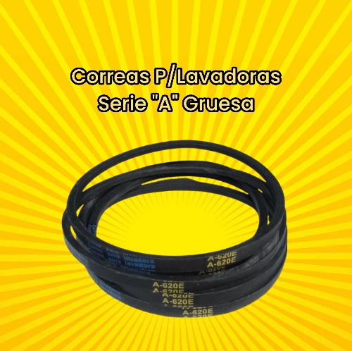 CORREA MOD A-668 GRUESA LAV.ASIATICA