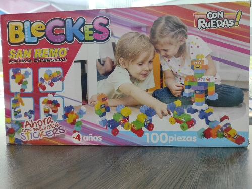 Juego de blockes x 100