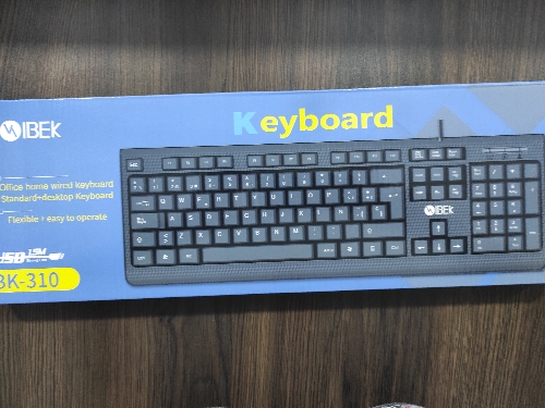 Teclado Ibek con cable Bk-310