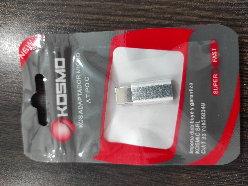 Adaptador kosmo micro v8 a tipoC