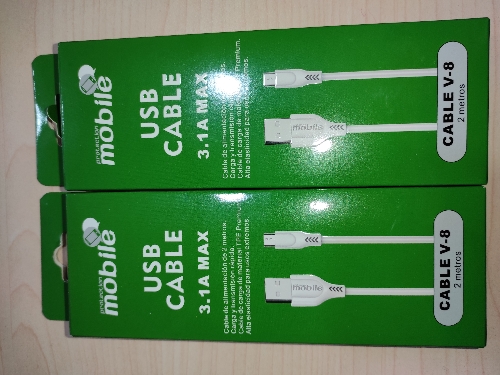 Cable Mobile V8 2mt