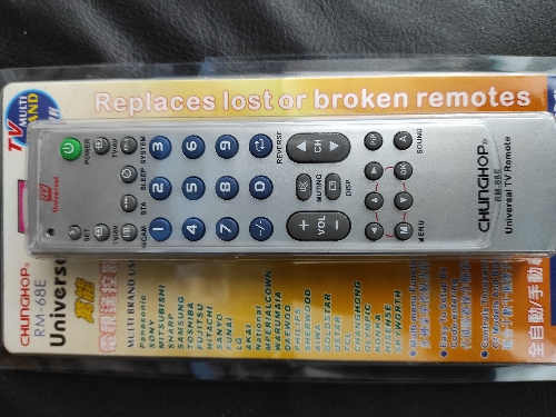 Control tv universal rm-68e