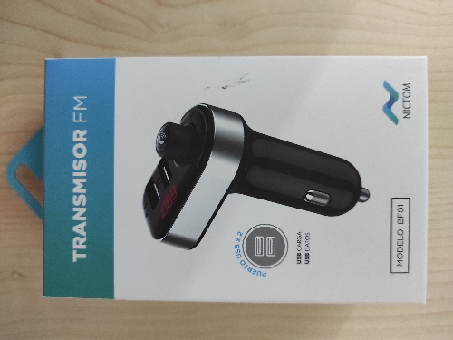 Cargador Transmisor Fm Nictom