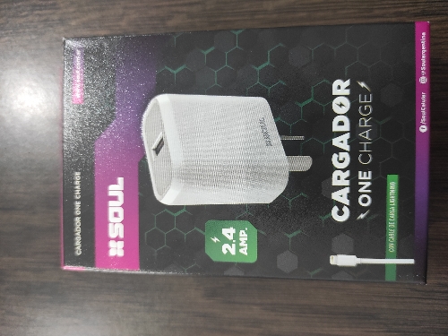 Cargador Soul v8 2.4A one charge
