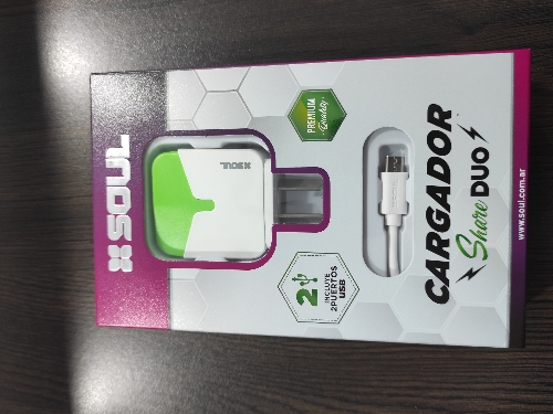 Cargador Soul tipo C share duo