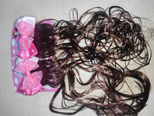 Hebillas con mechas par