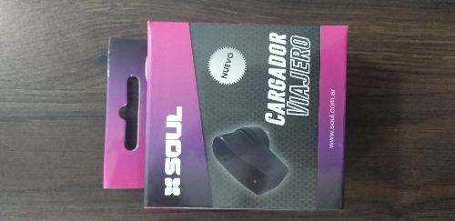 Cargador Viajero Soul 2A