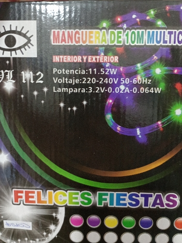 Luz manguera Navideña