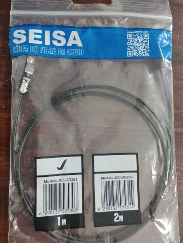 Cable óptico seisa 1m