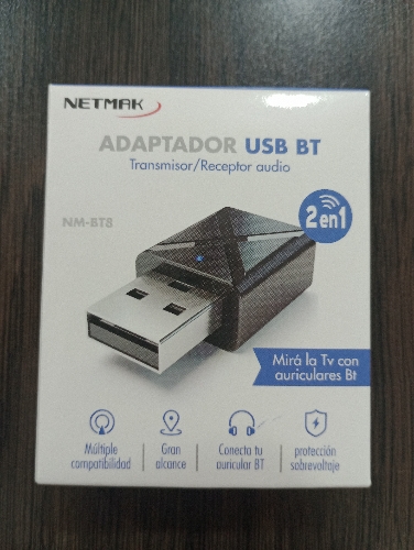 Transmisor/Receptor Netmak 2 en 1