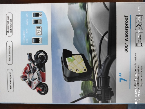 Soporte moto con cargador