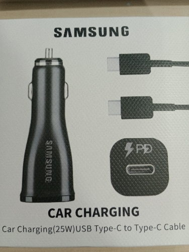 Cargador auto Samsung 25w tc/tc