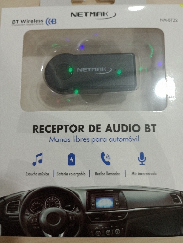 Receptor de audio BT Netmak