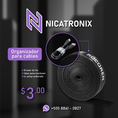 Organizador de cables