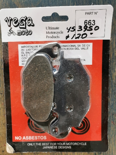 Balata disco yamaha R300 Vega   453950
